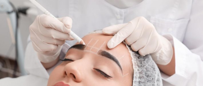Viktigt med hygienen när du 3D-tatuerat ögonbryn behandling av 3d tatuering